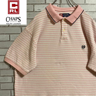 チャップス(CHAPS)の90s 古着 チャップス ラルフローレン ポロシャツ ワンピース 刺繍ロゴ(ポロシャツ)