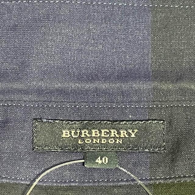 BURBERRY(バーバリー)のバーバリーロンドン 長袖シャツブラウス 40 レディースのトップス(シャツ/ブラウス(長袖/七分))の商品写真