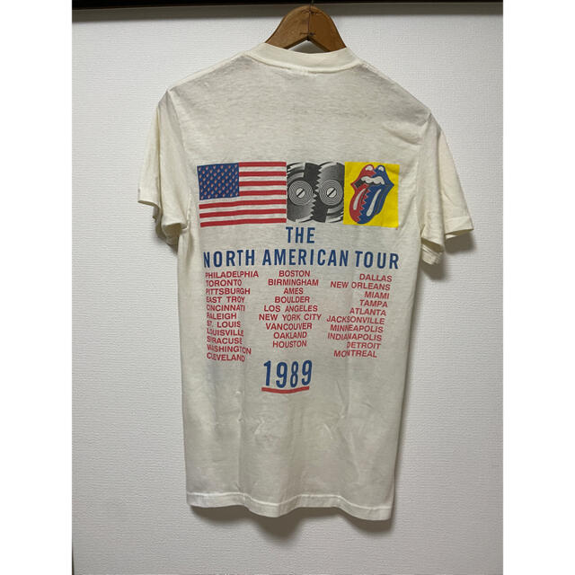 1989ローリングストーンズヴィンテージツアーTシャツ＆ハンガーセット メンズのトップス(Tシャツ/カットソー(半袖/袖なし))の商品写真