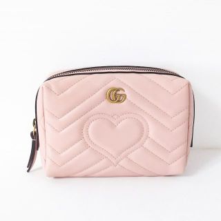 グッチ(Gucci)のグッチ ポーチ美品  GGマーモント 476165(ポーチ)