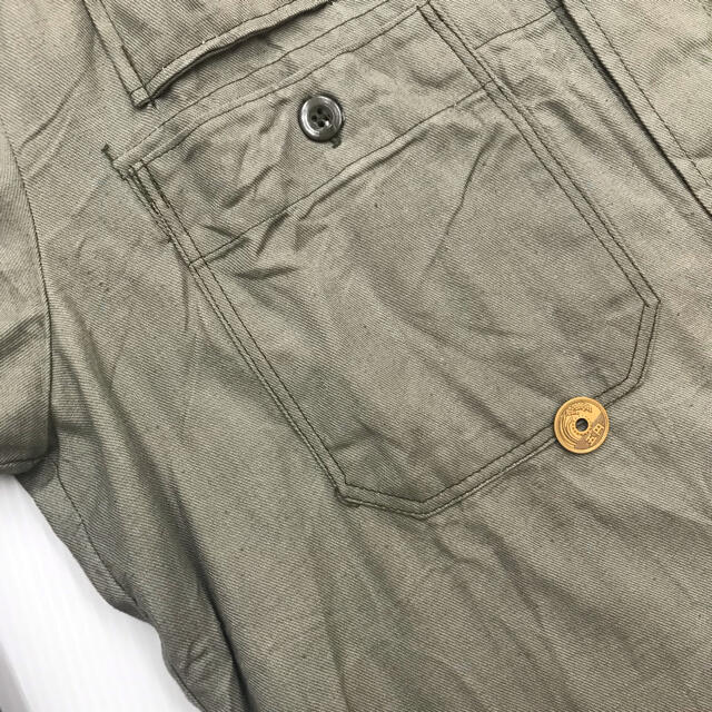 COMOLI(コモリ)のヴィンテージ Vintage チェコ軍 ミリタリーシャツ HBT BUDS メンズのジャケット/アウター(ミリタリージャケット)の商品写真