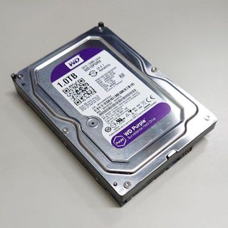 HDD 3.5インチ 1TB WD Purple SATA v16(PCパーツ)