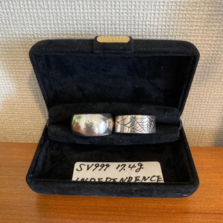 アンティーク　silver ring セット　19号(リング(指輪))