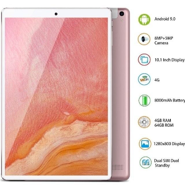 ipadAndroid Tablet✨pink❤SIM free