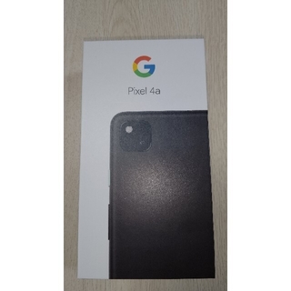 グーグルピクセル(Google Pixel)のGoogle pixel4a Just Black/Barely Blue(スマートフォン本体)