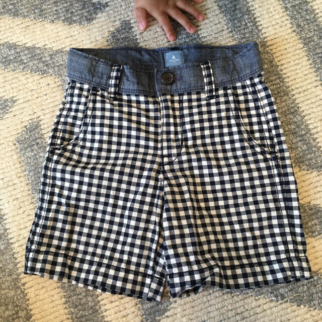 baby GAP 男の子　ギンガムチェック半ズボン キッズ/ベビー/マタニティのキッズ服男の子用(90cm~)(パンツ/スパッツ)の商品写真