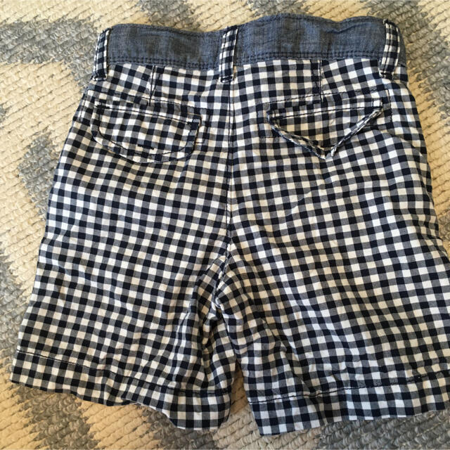 baby GAP 男の子　ギンガムチェック半ズボン キッズ/ベビー/マタニティのキッズ服男の子用(90cm~)(パンツ/スパッツ)の商品写真