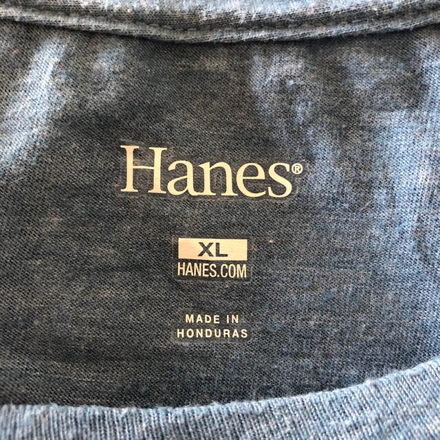 Hanes(ヘインズ)のHanes Tシャツ　XLサイズ メンズのトップス(Tシャツ/カットソー(半袖/袖なし))の商品写真