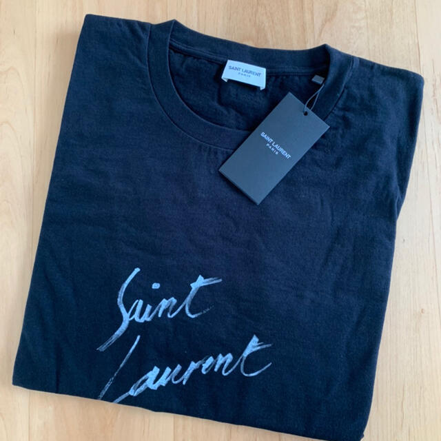 Saint Laurent(サンローラン)のレディース サンローラン Saint Laurent ロゴ Tシャツ M レディースのトップス(Tシャツ(半袖/袖なし))の商品写真