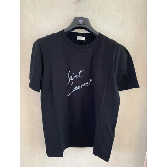 Saint Laurent(サンローラン)のレディース サンローラン Saint Laurent ロゴ Tシャツ M レディースのトップス(Tシャツ(半袖/袖なし))の商品写真