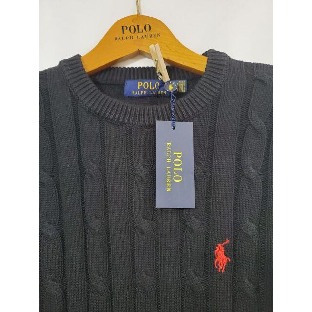 POLO RALPH LAUREN(ポロラルフローレン)のりい様専　新品未使用!POLO RALPH LAUREN ケーブルニットセーター メンズのトップス(ニット/セーター)の商品写真