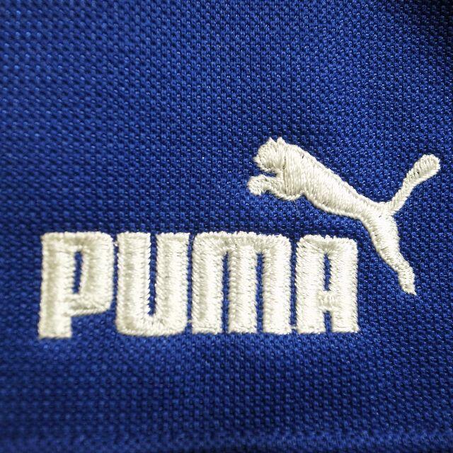 PUMA(プーマ)の古着 プーマ ビンテージ ショートトラックパンツ ショーツ 青 白 赤  メンズのパンツ(ショートパンツ)の商品写真