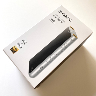 ソニー(SONY)のSONY ウォークマンZX500 NW-ZX507 S シルバー 64GB (ポータブルプレーヤー)
