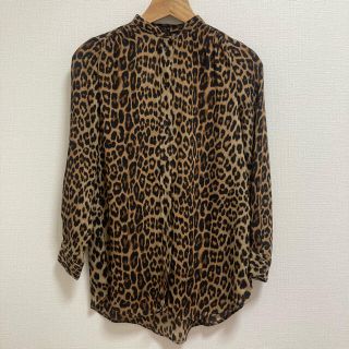 エイチアンドエム(H&M)の【新品タグ付き】H&M レオパード柄ブラウス(シャツ/ブラウス(長袖/七分))