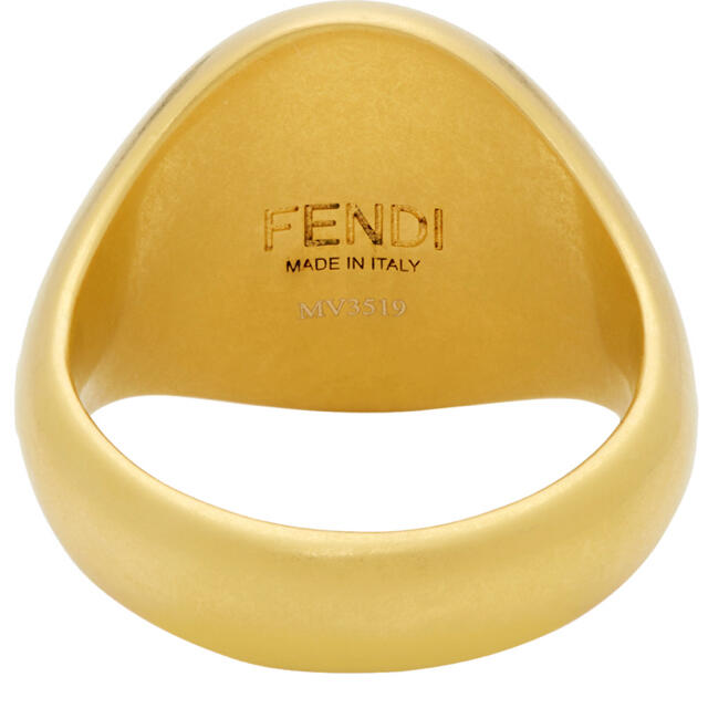 FENDI(フェンディ)のFENDI Calligraphy Ring メンズのアクセサリー(リング(指輪))の商品写真