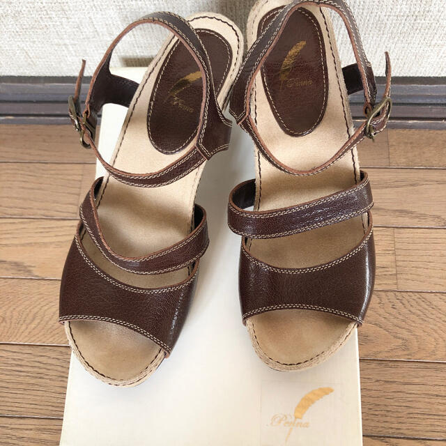 【Penna】レザーサンダル レディースの靴/シューズ(サンダル)の商品写真
