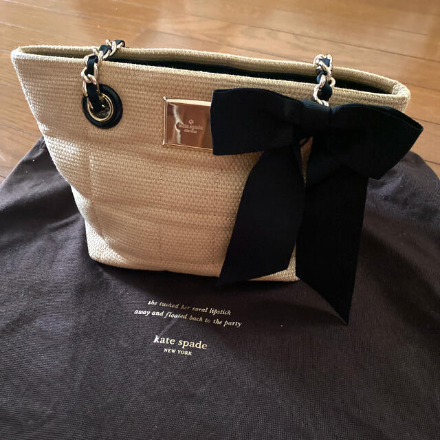 Kate spade ケイトスペード かごバッグ ハンドバッグ 女の子向け