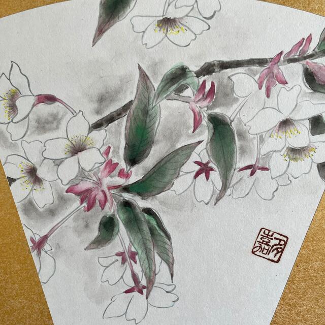 葉桜 エンタメ/ホビーのアート用品(絵画額縁)の商品写真