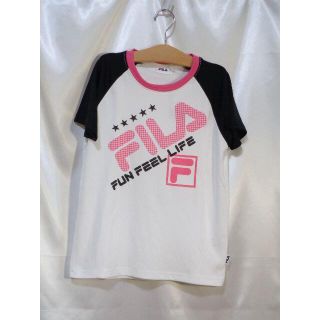 フィラ(FILA)の＜№6805＞(150cm)☆FILA(フィラ)☆女児・速乾・半袖Ｔシャツ♪(Tシャツ/カットソー)