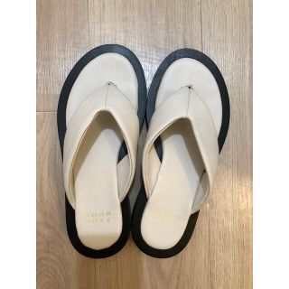 ザラホーム(ZARA HOME)のZARA HOME レザーサンダル(サンダル)