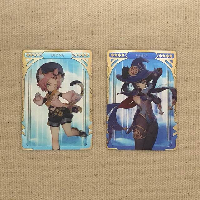 BANDAI(バンダイ)の原神　メタルカード　コレクション　カードダス エンタメ/ホビーのアニメグッズ(カード)の商品写真