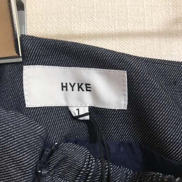 未着用タグ付き】 HYKE /ハイク パンツ ダークネイビー-eastgate.mk