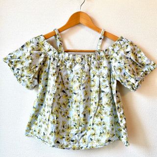 ザラキッズ(ZARA KIDS)のZARA オフショルダー　女の子150サイズ(Tシャツ/カットソー)