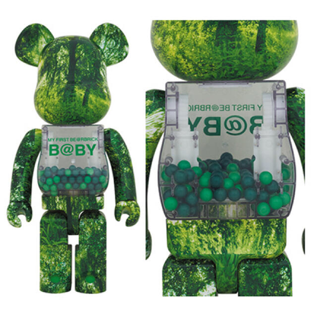 キャラクターグッズMY FIRST BE@RBRICK B@BY FOREST GREEN ver