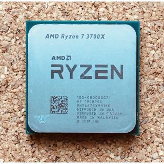 値下げ！【ジャンク品】RYZEN 7 3700X(PCパーツ)