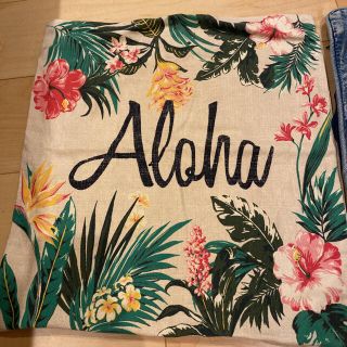 お値下げしました！クッションカバー Aloha柄 (クッションカバー)