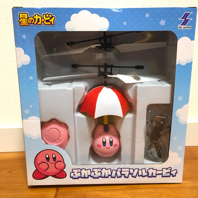 星のカービィ　ぷかぷかパラソルカービィ エンタメ/ホビーのおもちゃ/ぬいぐるみ(キャラクターグッズ)の商品写真