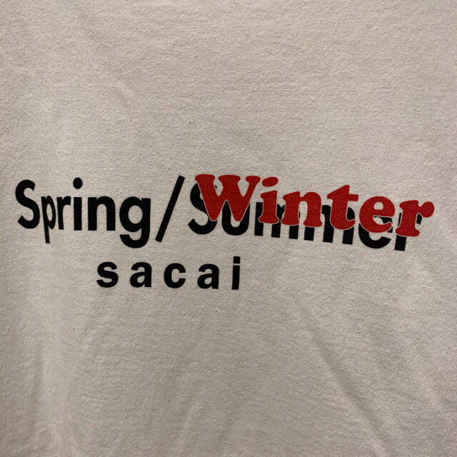 sacai(サカイ)のsacai サカイ Spring Winter Tシャツ  サイズ2 メンズのトップス(Tシャツ/カットソー(半袖/袖なし))の商品写真