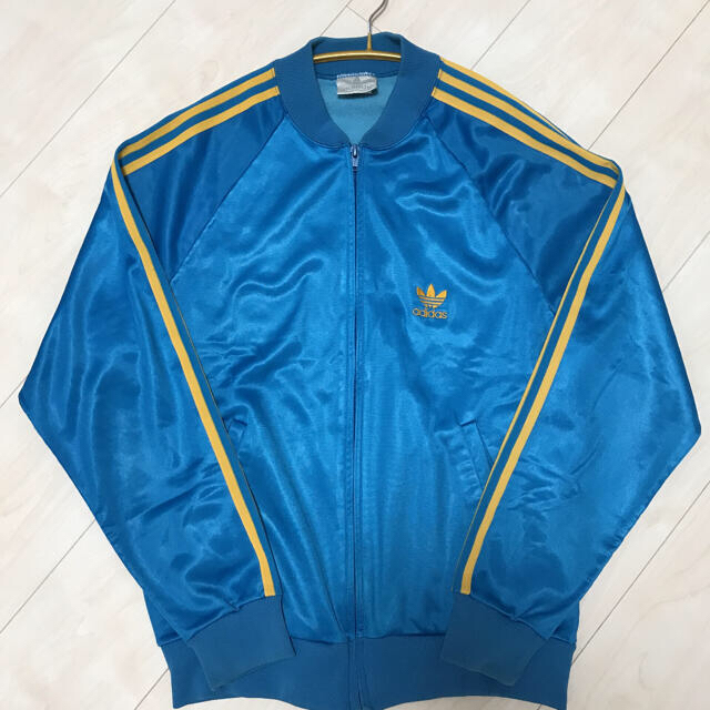 60s【美品】ターコイズ adidas ATP /ヴィンテージ/USA製