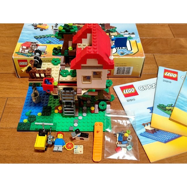 Lego(レゴ)のレゴ★クリエイター ツリーハウス 31010 USED 人気 激レア エンタメ/ホビーのおもちゃ/ぬいぐるみ(模型/プラモデル)の商品写真