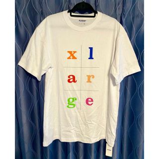 エクストララージ(XLARGE)の新品未着用　X-LARGE ホワイト　Tシャツ(Tシャツ/カットソー(半袖/袖なし))