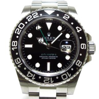 ロレックス(ROLEX)のロレックス 腕時計美品  GMTマスター2 黒(その他)