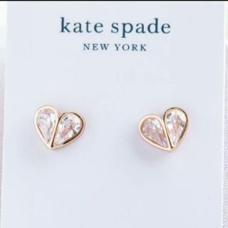 ケイトスペードニューヨーク(kate spade new york)の【新品】kate spade ケイトスペード ピアス ローズゴールドロックソリッ(ピアス)