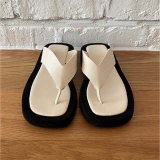 【Samoyed】Felt Sole Flat Sandals 24.0(サンダル)