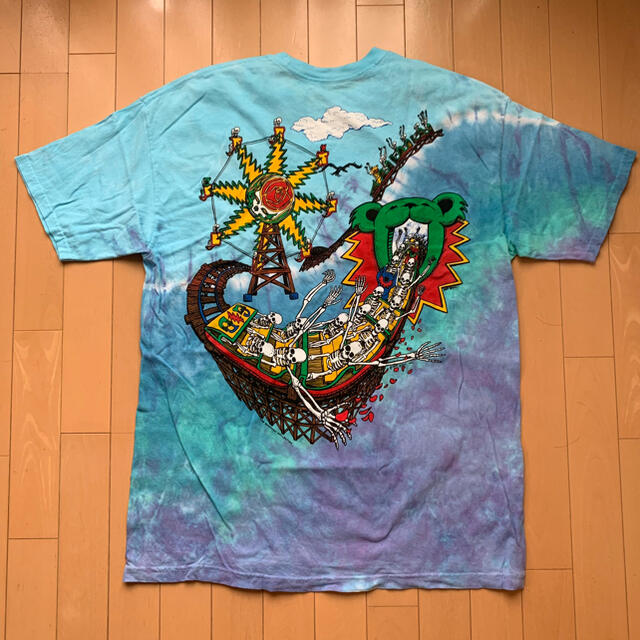 LIQUID BLUE GRATEFUL DEAD T リッキッドブルータイダイ メンズのトップス(Tシャツ/カットソー(半袖/袖なし))の商品写真