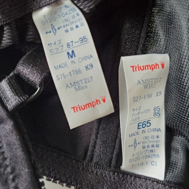 Triumph(トリンプ)の未使用　下着 レディースの下着/アンダーウェア(ブラ&ショーツセット)の商品写真