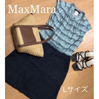 マックスマーラ(Max Mara)のweekend Max Mara マックスマーラ ワンピース 42 Lサイズ(ひざ丈ワンピース)