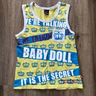 ベビードール(BABYDOLL)のbaby doll Disneyタンクトップ130(Tシャツ/カットソー)