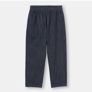 ジーユー(GU)の「GU」デニムシェフパンツ NAVY(デニム/ジーンズ)