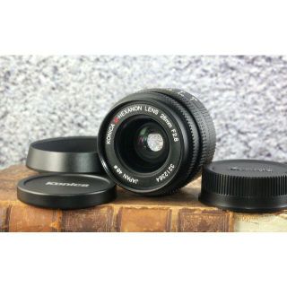 コニカミノルタ(KONICA MINOLTA)の【美品・完動品】Konica M-HEXANON 28mm F2.8 ライカ M(レンズ(単焦点))