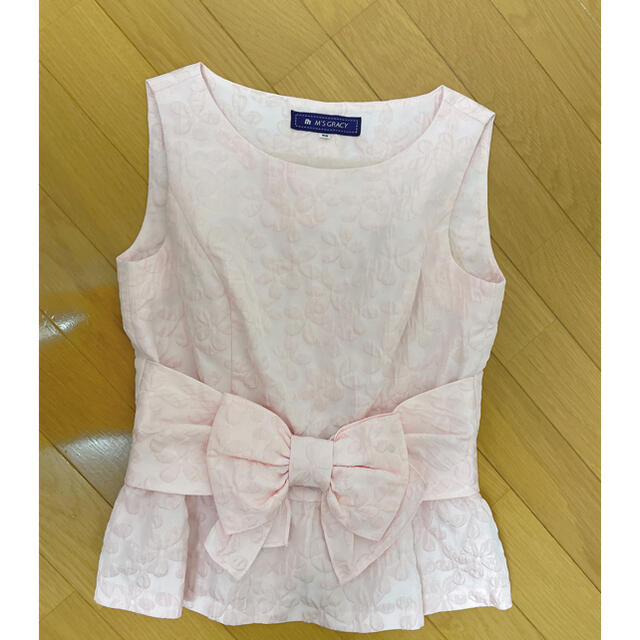 M'S GRACY(エムズグレイシー)のエムズグレイシー🎀トップス(38) レディースのトップス(カットソー(半袖/袖なし))の商品写真