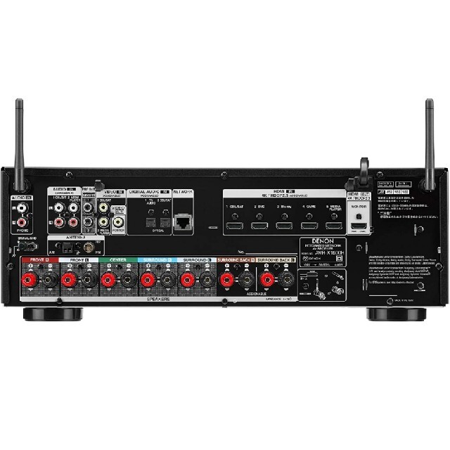 デノン Denon AVR-X1600H AVサラウンドレシーバー 7.2ch