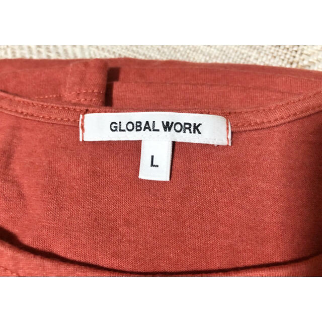 GLOBAL WORK(グローバルワーク)のGLOBAL WORK Tシャツ 〖Ｌ〗 レディースのトップス(Tシャツ(半袖/袖なし))の商品写真