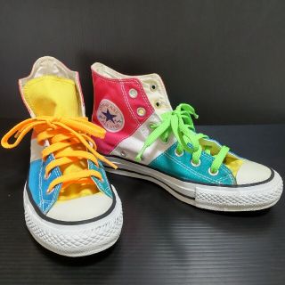 コンバース(CONVERSE)の24cm⭐コンバースオールスターハイカット／マルチカラー(スニーカー)