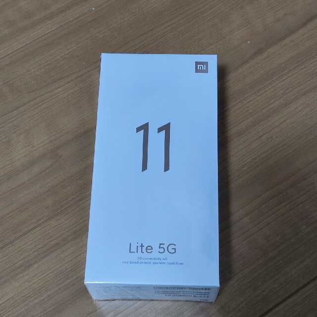 【未開封】xiaomi mi11lite 5g ミントグリーン国内版　6/128