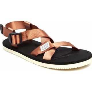 スイコック(suicoke)の新品 SUICOKE CHIN2 OG-023 BROWN US9(サンダル)